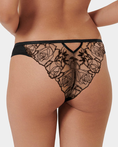 Rosalie Brief Black/Sheer