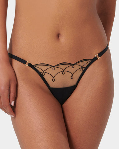 Marceline Brief Black/Sheer