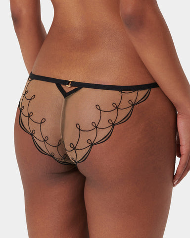 Marceline Brief Black/Sheer