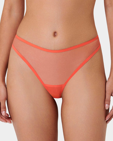 Naomi Brief Hot Coral