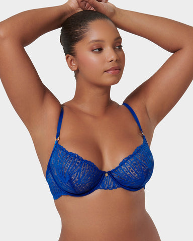 Peyton Wired Bra Egyptian Blue