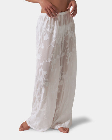 Darla Trouser White