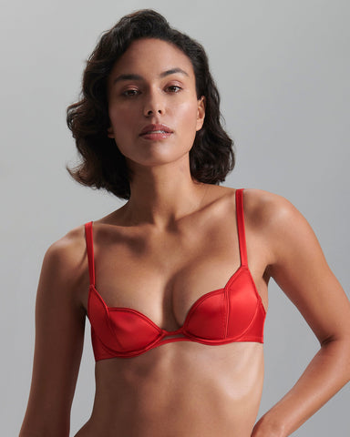 Cara Wired Bra Red